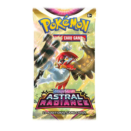 Offers 20 Pokemon Booster packs