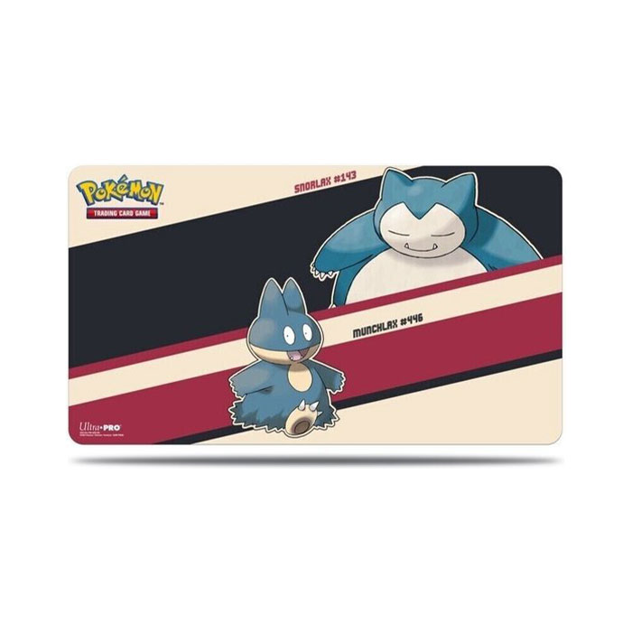 Playmat Pokemon Snorlax and Munchlax - TCG Company