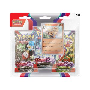 Scarlet & Violet 3 Pack Blister - Arcanine