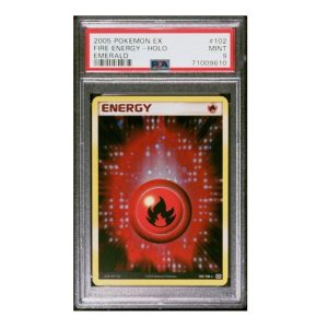 Fire Energy Pokemon EX Emerald