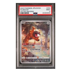 Bidoof #204 PSA 9
