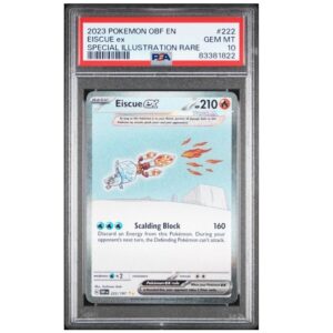 Eiscue Ex Obsidian Flames PSA 10