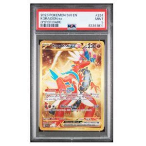 Koraidon Ex #254 Scarlet & Violet PSA 9