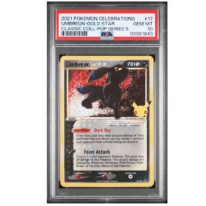 Umbreon Pokemon Celebrations PSA 10
