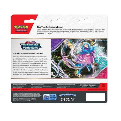 Temporal Forces 3 Pack Blister achterkant