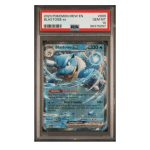 Blastoise Ex #009 Scarlet & Violet 151 PSA 10