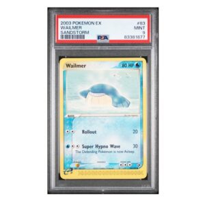 Wailmer #83 EX Sandstorm PSA 9