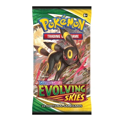 Pokemon store Evolving Skies 9x Booster Packs New Factory Sealed