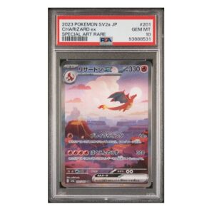 Charizard EX #201 Japanese 151 PSA 10
