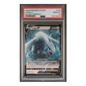 Lugia V #138 Silver Tempest PSA 10