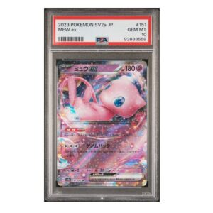 Mew EX #151 Japanese 151 PSA 10