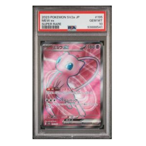 Mew EX #195 Japanese 151 PSA 10