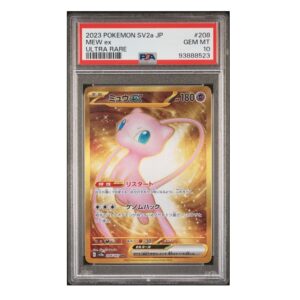 Mew EX #208 Japanese 151 PSA 10