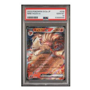Ninetales EX #38 Japanese 151 PSA 10