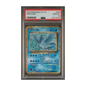 Articuno #9 Japanese Classic Blastoise PSA 10