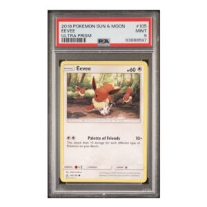 Eevee #105 Ultra Prism PSA 9