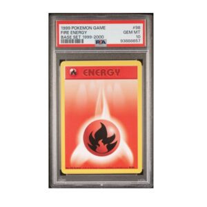 Fire Energy #98 Pokemon Base Set PSA 10