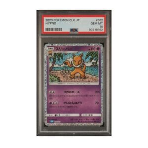 Hypno #12 Japanese Classic Blastoise PSA 10
