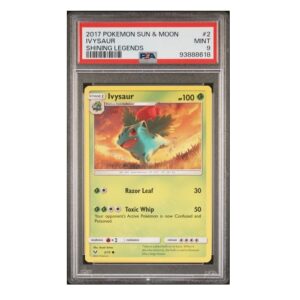Ivysaur #2 Shining Legends PSA 9