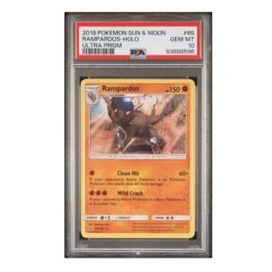 Rampardos #65 Ultra Prism PSA 10
