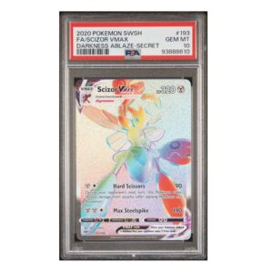 Scizor VMAX #193 Darkness Ablaze PSA 10