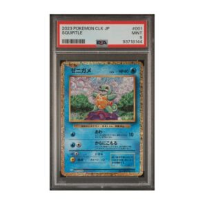 Squirtle #1 Japanese Classic Blastoise PSA 9