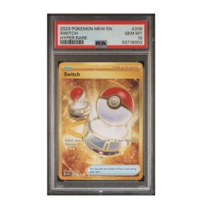 Switch #206 Scarlet & Violet 151 PSA 10