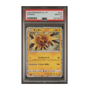Zapdos #12 Japanese Classic Charizard PSA 10