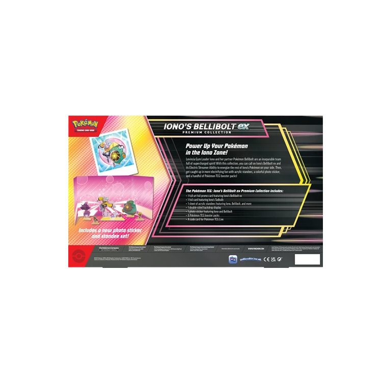 Pokémon TCG: Iono's Bellibolt ex Premium Collection (1 full-art foil