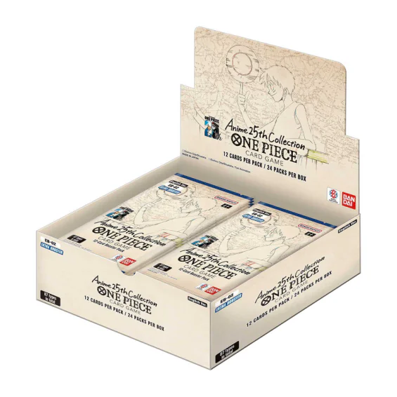 【テープ付】ワンピースカード EB-02 25thコレクション BOX ONE PIECE カードゲーム エクストラブースター 『Anime 25th