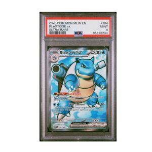 Blastoise ex #184 Scarlet & Violet 151 PSA 9