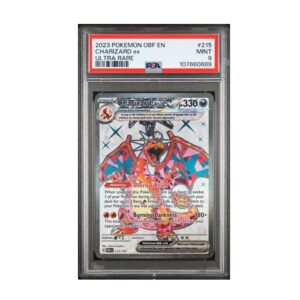 Charizard ex #215 Obsidian Flames PSA 9