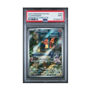 Charmander #44 ETB Promo Obsidian Flames PSA 9