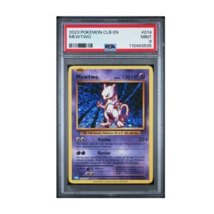 Mewtwo #14 Pokemon TCG Classic Blastoise Deck PSA 9