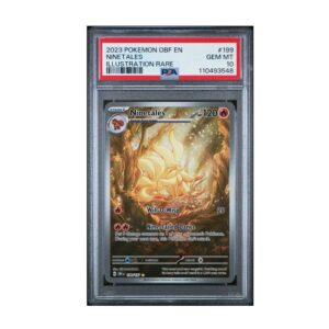 Ninetales #199 Obsidian Flames PSA 10