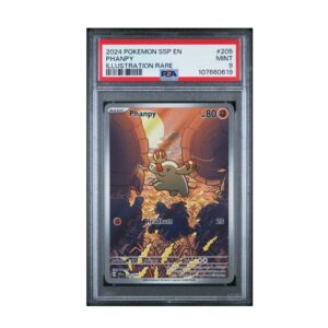 Phanpy #205 Surging Sparks PSA 9