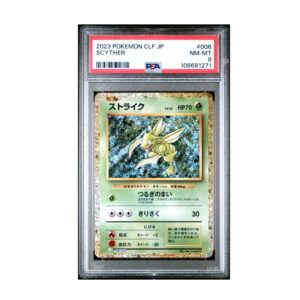 Scyther #6 Japanese Classic Venusaur PSA 8