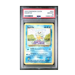 Squirtle #1 Classic Blastoise Deck PSA 10