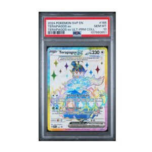 Terapagos Ex #165 Pokemon Promo PSA 10