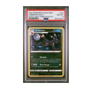 Umbreon #SWSH129 Evolving Skies Promo PSA 8