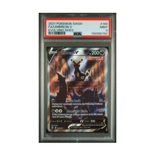 Umbreon V #189 Evolving Skies PSA 9