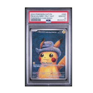 Pikachu with Grey Felt Hat #85 Promo PSA 10