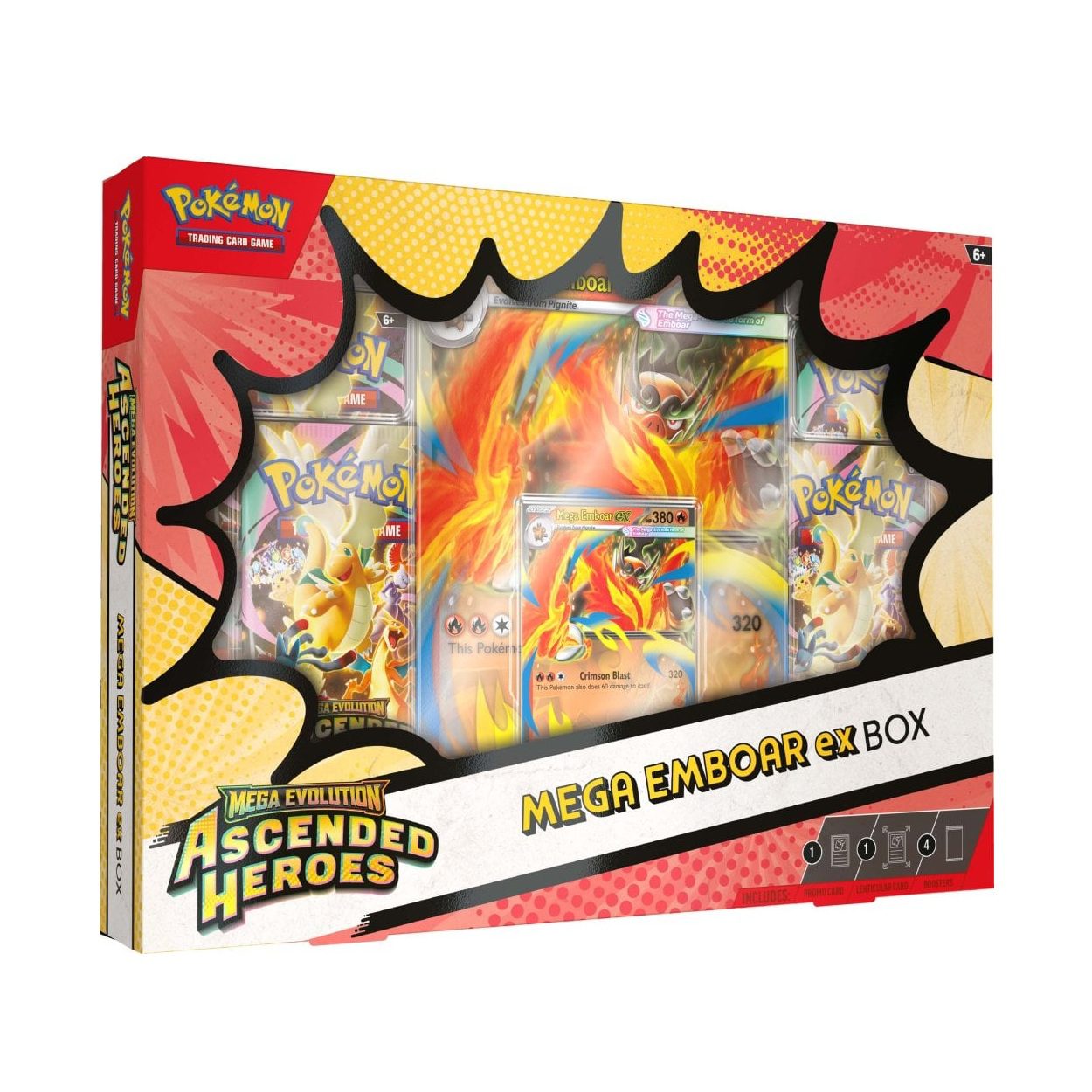 Ascended Heroes Mega Emboar ex Box