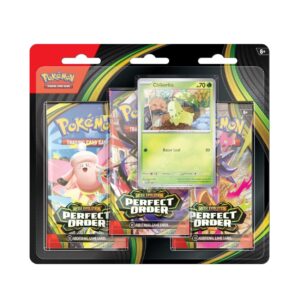 Perfect Order 3 Pack Blister Chikorita