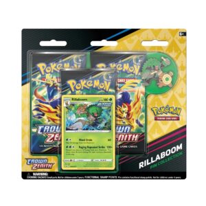 Crown Zenith Pin Collection Rillaboom