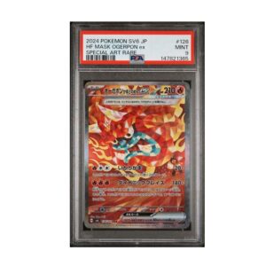 Hearthflame Mask Ogerpon ex #126 Mask of Change PSA 9