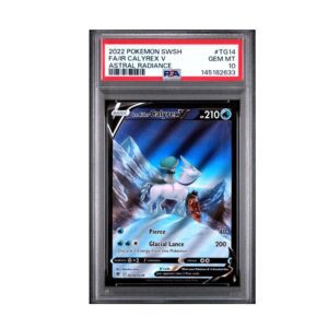 Ice Rider Calyrex V #TG14 Astral Radiance PSA 10