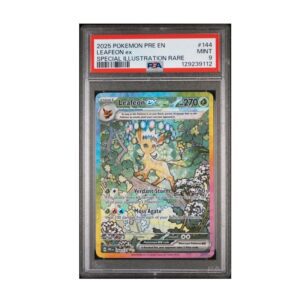 Leafeon ex #144 Prismatic Evolutions PSA 9