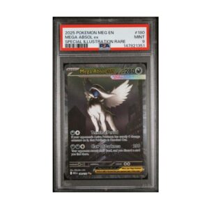 Mega Absol Ex #180 Mega Evolution PSA 9