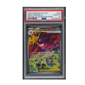 Mega Gengar ex #284 Ascended Heroes PSA 10